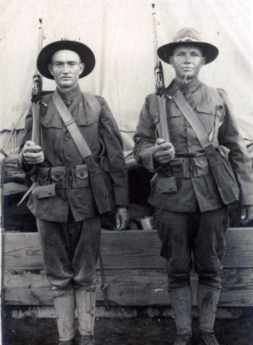 John Roy McCravey and Herman Cunningham, 1918