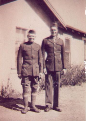 Herman Cunningham and Alvin Cunningham, 1942?