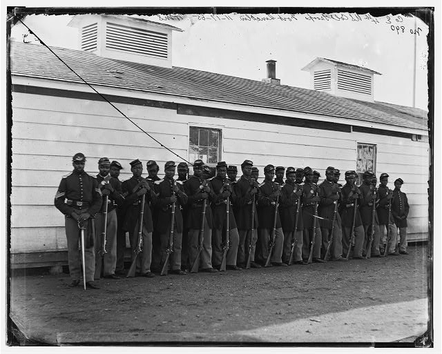 [District of Columbia. Company E, 4th U.S. Colored Infantry, at Fort Lincoln]